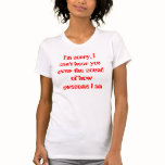 I'm sorry, I can't hear you over the sound of h... t-shirts