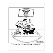 I'm Sorry, Referee Postcards