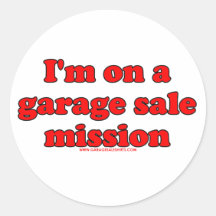Im sur une mission T de brocante à domicile Adhésif