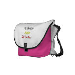 I'm That Cute Belgian Girl You Like Courier Bags