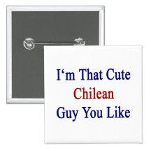I'm That Cute Chilean Guy You Like Buttons
