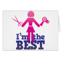 I'm the best ! greeting cards