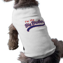 I'm the big brother doggie tshirt