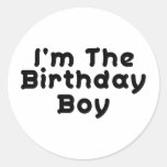 I'm The Birthday Boy Sticker
