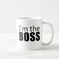 Im the Boss mugs