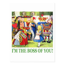 I'm The Boss of You! Postcard