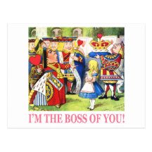 I'm The Boss of You! Postcards