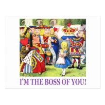 I'm The Boss of You! Postcards