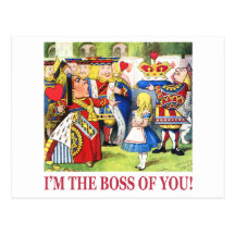 I'm The Boss of You! Postcards