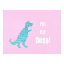I'm the Boss! Postcard