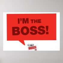I'm the Boss Speech Box Poster