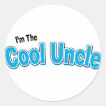 I'm The Cool Uncle Round Stickers