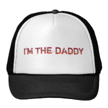 I'm The Daddy - Warm Red - Hats