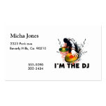 I'm The DJ Rockin The Turntables Business Cards