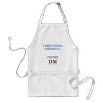 I'm the DM Aprons