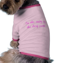 I'm the envy of the dog park dog tee