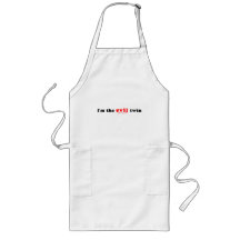 I'm The Evil Twin Aprons