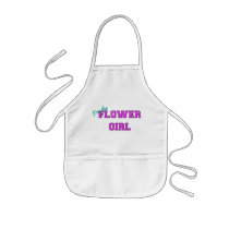 I'm The Flower Girl Aprons