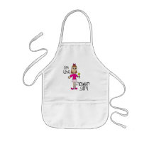 I'm the Flower Girl Tee Shirts and Favours Aprons