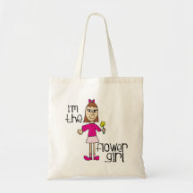 I'm the Flower Girl Tote Bag