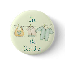 "I'm the Grandma" Pinback Button