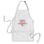 "I'm The Nurse" Funny T-shirts and Gifts aprons