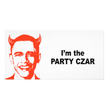 I'm the party czar customized photo card