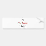 I'm The Washer Doctor Bumper Stickers