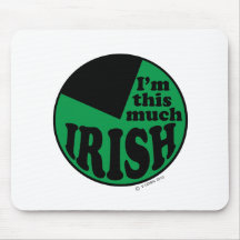 I'm This Much Irish - 75% Mouse Pads