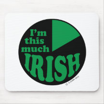 I'm This Much Irish Mouse Pad