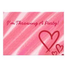 I'm Throwing A Party on V Day Personalized Invitation