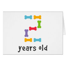 I'm Two Years Old Greeting Cards