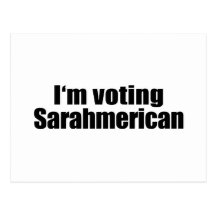 I'm voting Sarahmerican Post Card