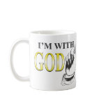 I'm with GOD - Mug