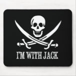 "I'm With Jack" Mouse Pad