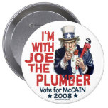 I'm with Joe the Plumber Button