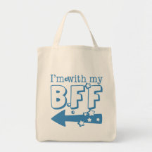 I'm With My BFF (left) Bags