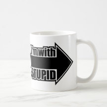 I'm With Stupid Mug
