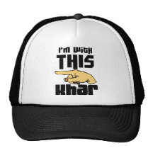 I'm With This Khar Hats