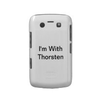I'm With Thorsten Blackberry Case