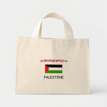 I'm Worshipped In PALESTINE Canvas Bags