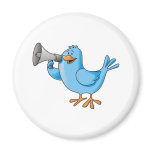 Imã de geladeira Twitter Bird Refrigerator Magnet