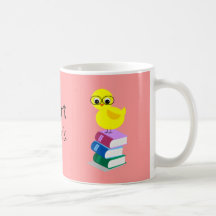 image_book angled stack, image_chick w glasses,... mug