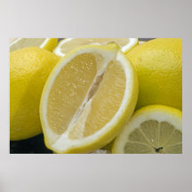 Image de citron affiche
