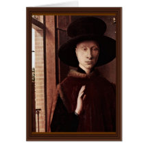 Image de mariage de mariage d'Arnolfini de Giovann Cartes De Vœux