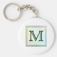 Image faite sur commande imprimée de monogramme. A Porte-clef