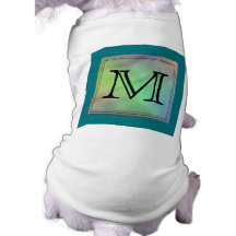 Image faite sur commande imprimée de monogramme su manteaux pour toutous
