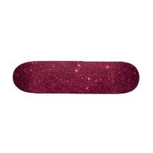 Image of bright pink glitter skateboards
