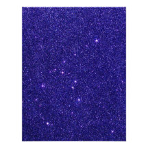 Image of trendy blue glitter personalized invite