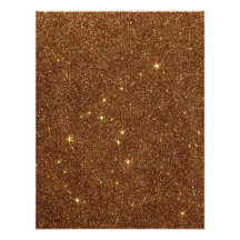 Image of trendy copper Glitter Announcement